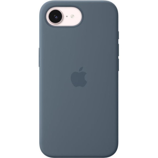 Apple Silicone Case mit MagSafe fuer iPhone 17e Maritimblau