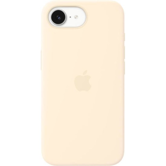 Apple Silicone Case mit MagSafe fuer iPhone 17e Vanille