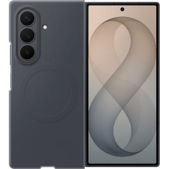 Samsung Silicone Magnet Case fuer Galaxy Fold8 Ultra schwarz
