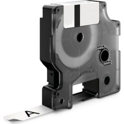 Dymo Rhino Label IND, Vinyl 19 mm x 5,5 m black to white