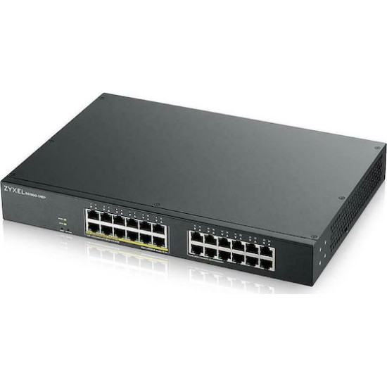 Zyxel GS1900-24EP 24-Port Switch, 12 PoE+ Ports