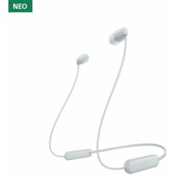 Sony WI-C100W In-Ear weiß BT-Kopfhörer