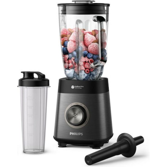 Philips HR3041/00 5000 Series Standmixer schwarz