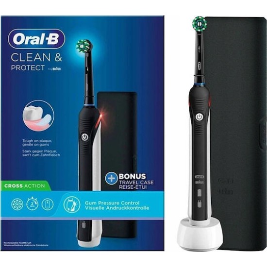 Oral-B Pro 2 Clean & Protect Zahnbürste schwarz