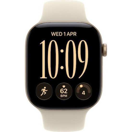 Apple Watch 12 GPS 42mm Alu Lichtgold Sport sand S/M