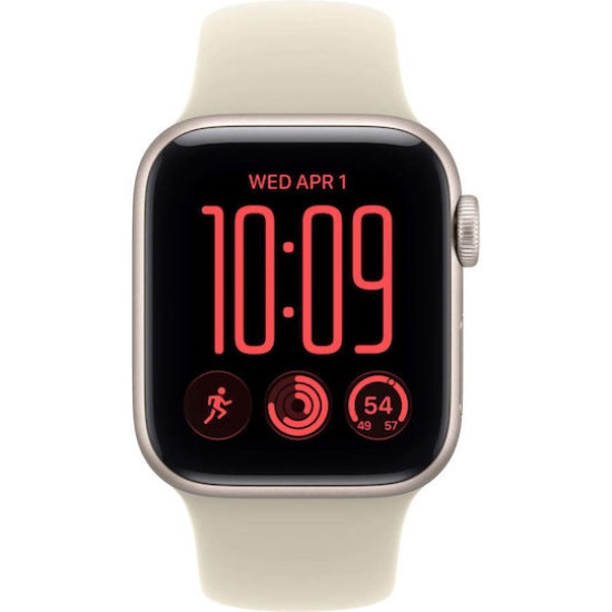 Apple Watch SE 3 5G 40mm polarstern Sport sand S/M