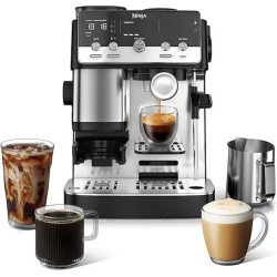 Ninja ES301EU Luxe Cafe Mini Siebträger-Espressomaschine