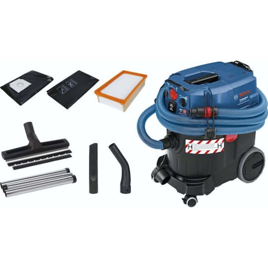 Bosch GAS 35 H AFC Professional Σκούπα Υγρών / Στερεών 1200W με Πλαστικό Κάδο 35lt