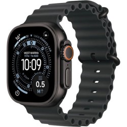Watch Apple Watch Ultra 3 (2025) 5G 49mm Black Titanium Case with Ocean Band - Black