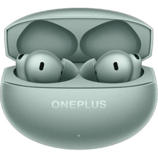 OnePlus Buds 4 Bluetooth Handsfree Ακουστικά με Αντοχή στον Ιδρώτα και Θήκη Φόρτισης Πράσινα