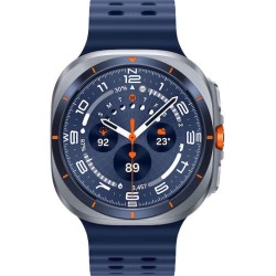 Samsung Galaxy Watch Ultra (2025) Titanium 47mm Αδιάβροχο με eSIM και Παλμογράφο (Μπλε)