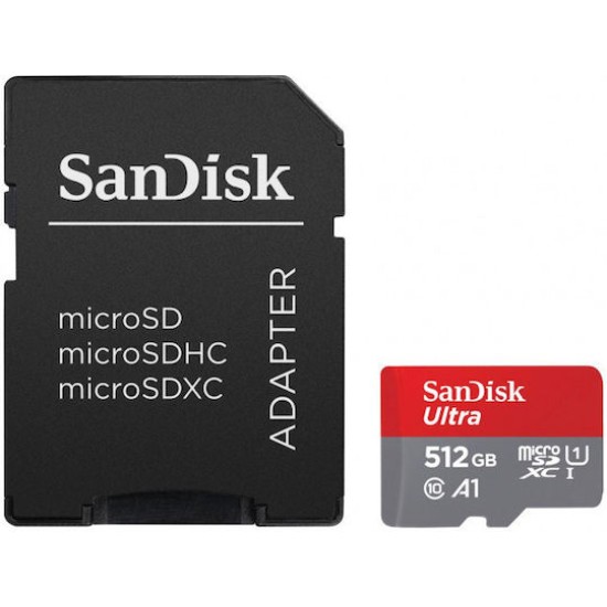 Sandisk Ultra microSDXC 512GB Class 10 U1 A1 UHS-I