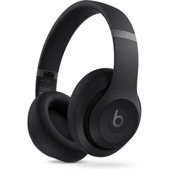 Beats Studio Pro Ασύρματα / Ενσύρματα Over Ear Ακουστικά με 40 ώρες Λειτουργίας και Quick Charge Μαύρα