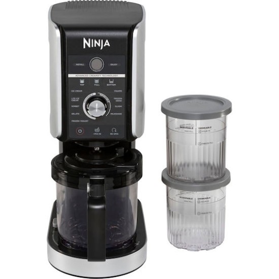 Ninja CREAMi Deluxe NC502EU Παγωτομηχανή Μαύρη