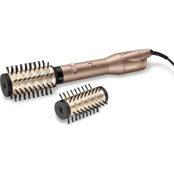 Babyliss Big Hair Dual Κεραμική Ηλεκτρική Βούρτσα με Αέρα & Περιστρεφόμενη Κεφαλή για Ίσιωμα και Μπούκλες 650W