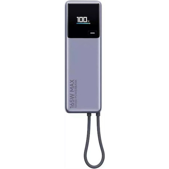 Xiaomi  Power Bank 10000mAh 165W με Θύρα USB-C Γκρι
