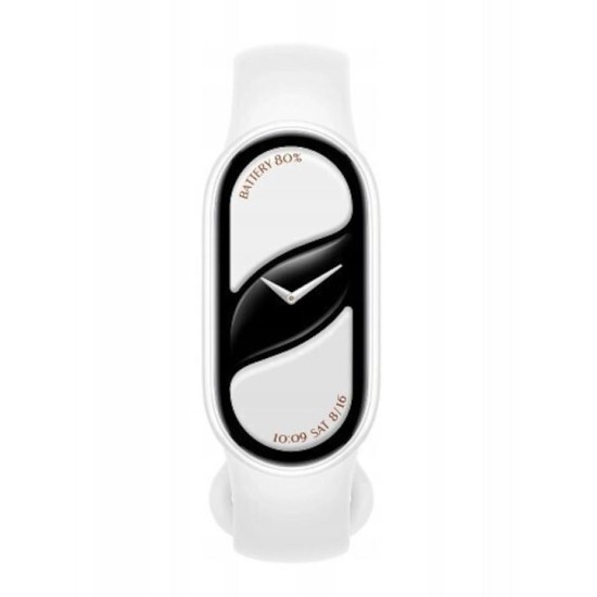Xiaomi Smart Band 10 Αδιάβροχο με Παλμογράφο Ceramic Pearl White