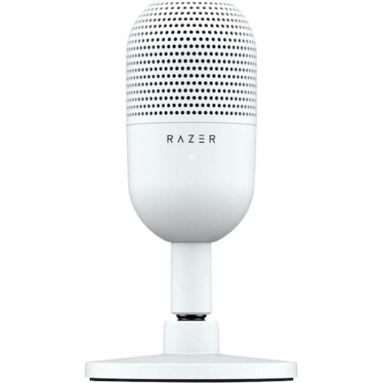 Razer Seiren V3 Mini Πυκνωτικό Μικρόφωνο USB Επιτραπέζιο για Φωνητικά σε Λευκό Χρώμα