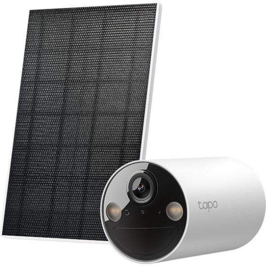 TP-LINK Tapo C410 Kit v2 IP Κάμερα Παρακολούθησης Wi-Fi Full HD+ 3MP Αδιάβροχη Μπαταρίας με Αμφίδρομη Επικοινωνία
