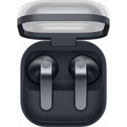 Samsung Galaxy Buds4 Bluetooth Handsfree Ακουστικά με Αντοχή στον Ιδρώτα και Θήκη Φόρτισης Μαύρα