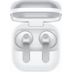 Samsung Galaxy Buds4 Bluetooth Handsfree Ακουστικά με Αντοχή στον Ιδρώτα και Θήκη Φόρτισης Λευκά