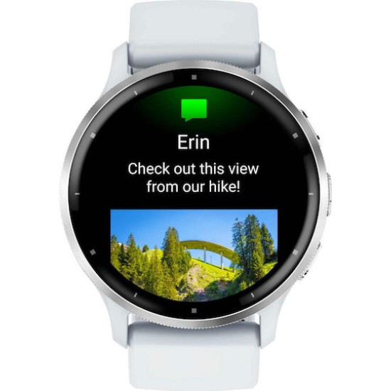 Garmin VENU 3 GPS-Fitness-Smartwatch Silver - Stone White, SmartWatch, 010-02784-00