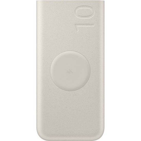 Samsung Induktive Powerbank Beige, 10.000mAh, EB-U2510XUEGEU, Universal
