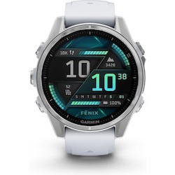 Garmin Fenix 8 Whitestone / Silver, 43mm, Amoled