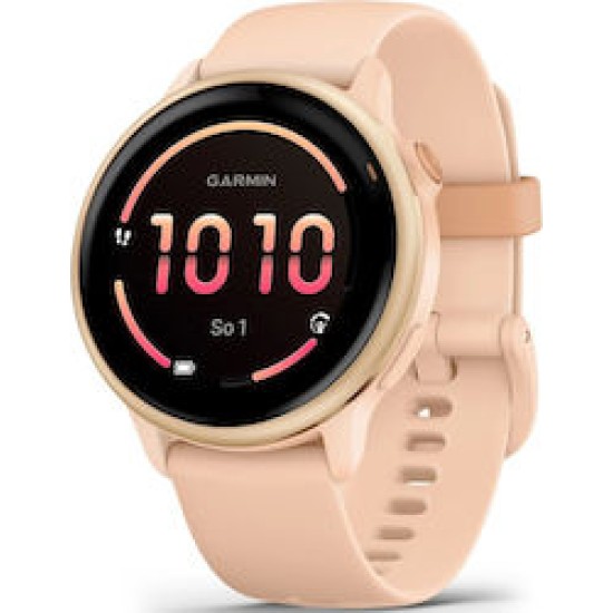 Garmin Vivoactive 6 Smartwatch Pink Dawn, 42mm, 010-02985-03