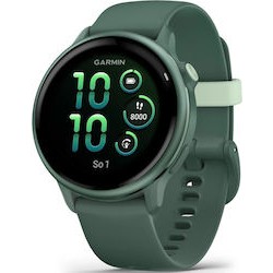 Garmin Vivoactive 6 Smartwatch Jasper Green, 42mm, 010-02985-02