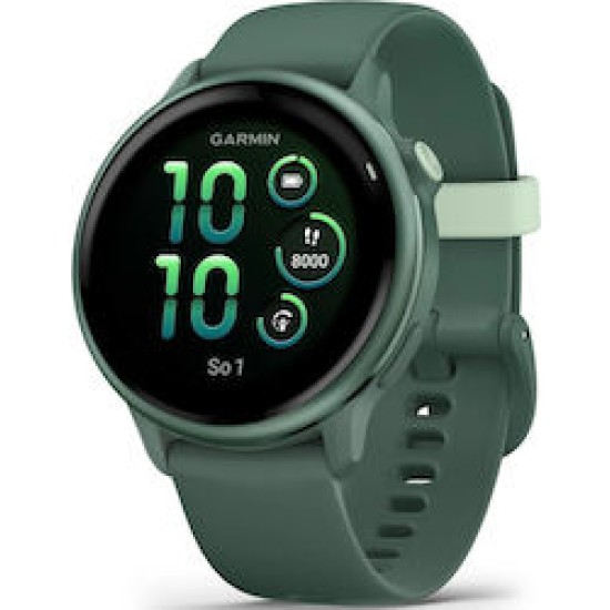 Garmin Vivoactive 6 Smartwatch Jasper Green, 42mm, 010-02985-02