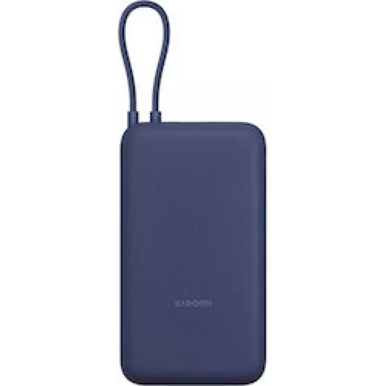 Xiaomi Mi 33W Powerbank with Integrated USB-C Cable Blue, 20.000mAh, Universal, BHR8975GL