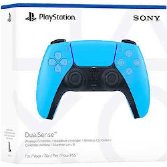 Sony Dualsense Wireless Controller Starlight Blue, V3, fόr Playstation 5