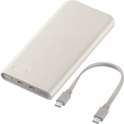 Samsung FastCharge Powerbank Beige, 10.000mAh,25W, Universal