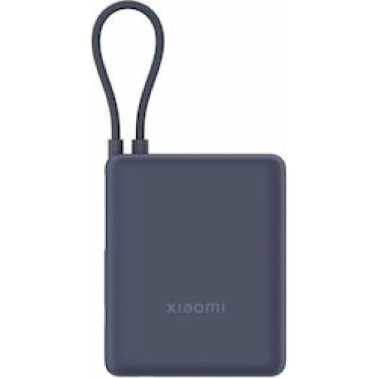 Xiaomi 33W Powerbank GL (Integrated Cable) Ice Blue, 10.000mAh, Universal, BHR9341GL