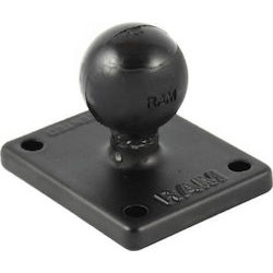 RAM Mounts Basispl. rechteckig 2x1,7 B-Kugel 1 AMPS-Raster