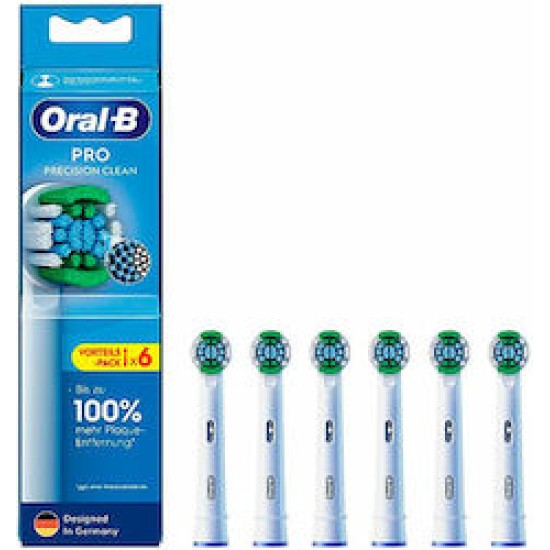 Oral-B Pro Precision Clean Aufsteckbürsten 6er weiß