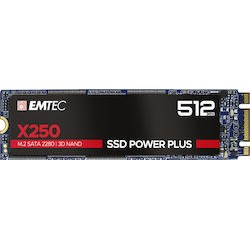 emtec SSD M.2 SATA X250 512GB Festplatte intern