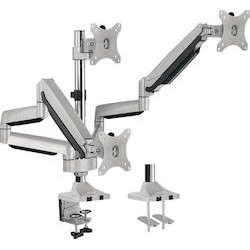 LogiLink Monitor-Schreibtischhalterung 3-fach 17-27″ Almini