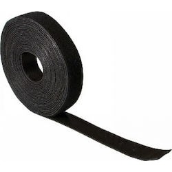 LogiLink Kabelbinder Klettband 10m schwarz
