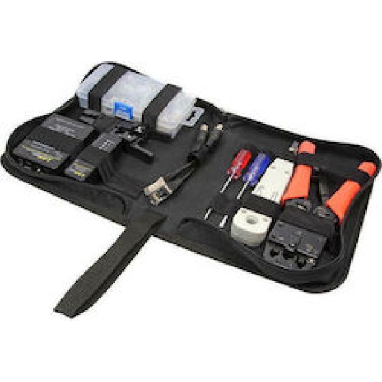 LogiLink Netzwerk-Werkzeugset 6tlg. m. Tasche