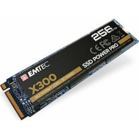 emtec SSD M.2 NVMe PCIe 3.0 X300 256GB Festplatte intern