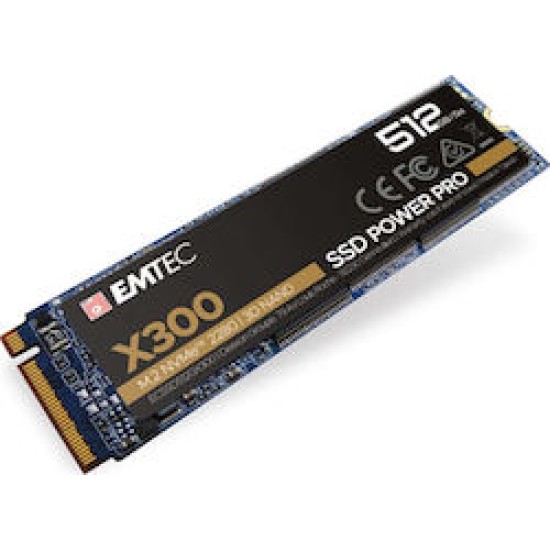 emtec SSD M.2 NVMe PCIe 3.0 X300 512GB Festplatte intern