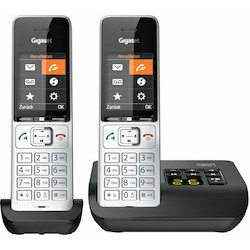 Gigaset Comfort 500A duo silber-schwarz