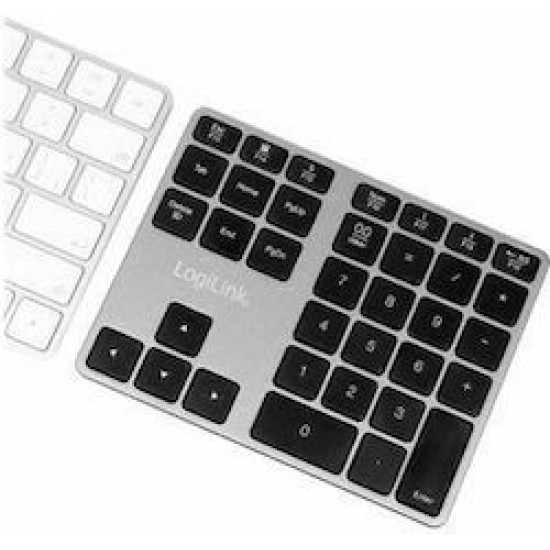 LogiLink Keypad Bluetooth Aluminium