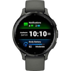 Garmin Venu 3S Smartwatch kieselgrau/schiefergrau
