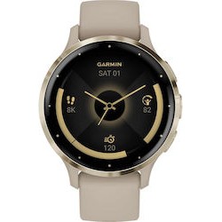 Garmin Venu 3S Smartwatch french gray/softgold