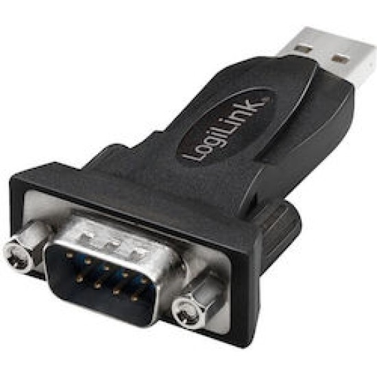 LogiLink USB 2.0 Adapter USB-A(m) zu DB9(RS232)(M)