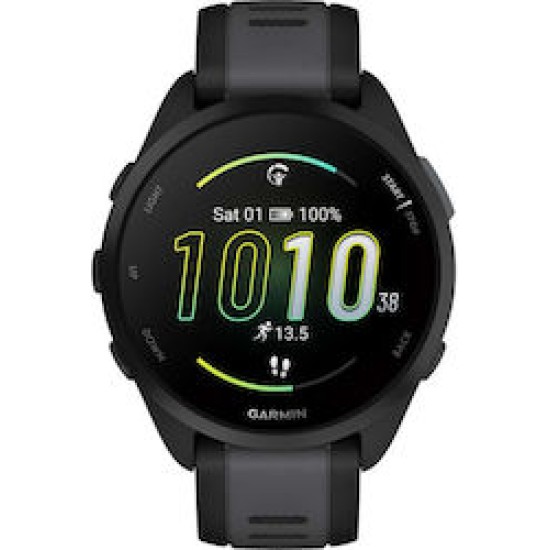Garmin Forerunner 165 GPS Smartwatch schwarz/grau