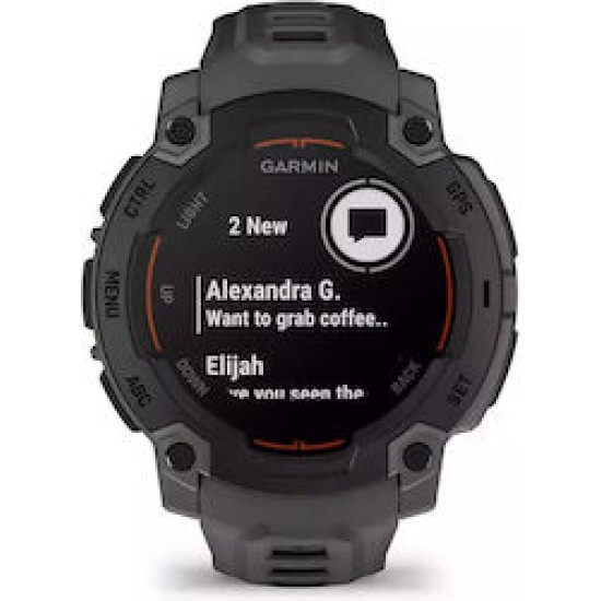 Garmin Instinct E 45mm kohle/schwarz